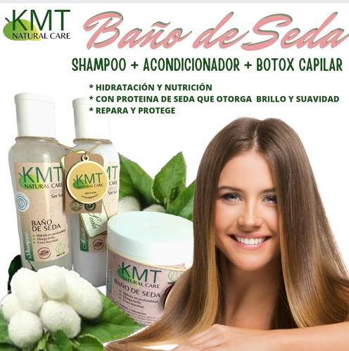 Baño De Seda Shampoo-acondicionador-botox