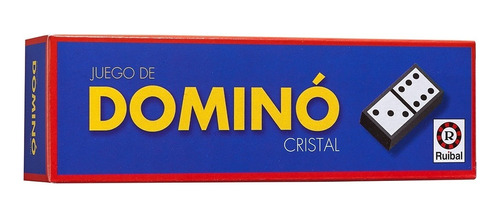 Juego Dominó Cristal Ruibal Clásicos 1106