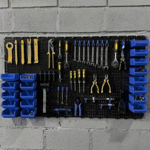 Painel Ferramentas Organizador Perfurado 118x52