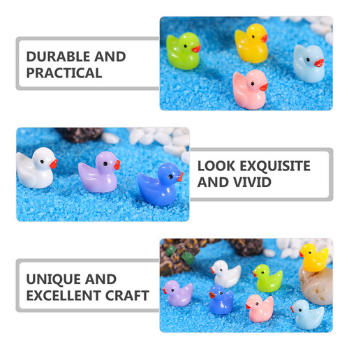 Tiny Ducks, Diseño De Minipato De Resina, 100 Unidades