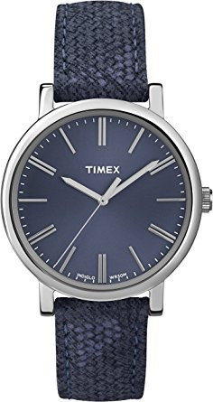 Timex Originals T2p171 Damas Azul Clásico Redondo Reloj