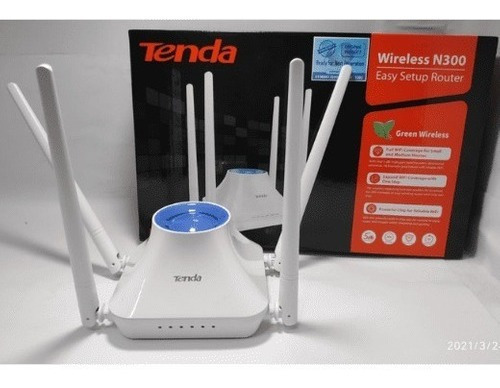 Imagen 2 de 3 de Router Repetidor Rompemuros Wifi Amplificador Señal 300 Mbps