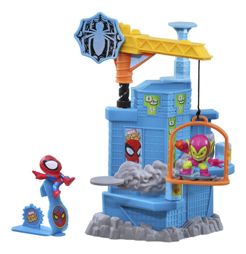 Hasbro Mvl Spiderman Stunt Squad Mini Playset