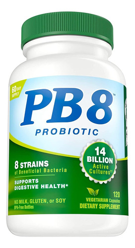 Probióticos Veganos Pb8 120 Cap - Unidad a $110000