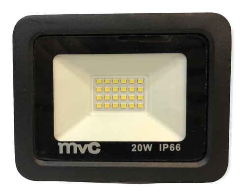 Foco Reflector Slim Para Exterior Led Smd 20w Ip66