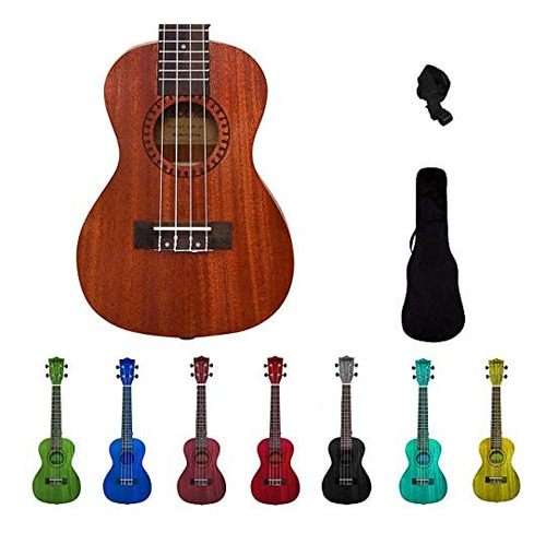 Kadence Ukelele De Concierto De 23 Pulgadas, Coleccion Prima