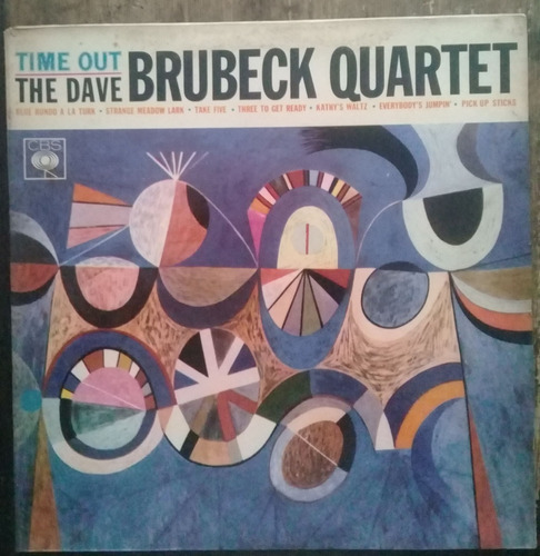 Vinil Vg+/nm The Dave Brubeck Quartet Time Out 1 Ed Br 59 Mo
