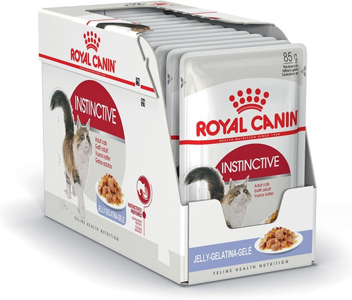 Alimento Royal Canin Feline Health Nutrition Instinctive para gato adulto sabor mix en sobre de 85g