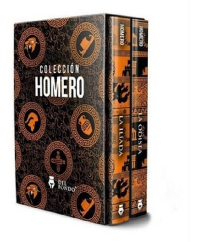 Coleccion La Iliada Y La Odisea - Homero - 2 Libros -fnd