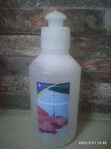 Imagen 2 de 5 de Bulto De Anti.bac.te.rial 70% Gelado, 12 Unidades De 250 Ml