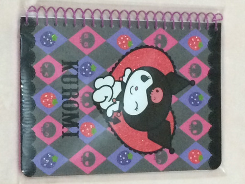 Libreta Kuromi Original Sanrio 