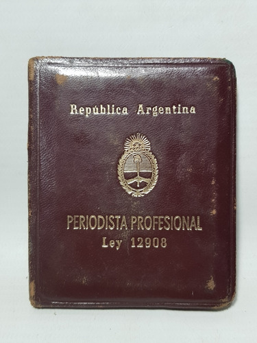 Imagen 3 de 9 de Antiguos Carnet Periodista Afa Ypf Motos Lote X 3 Mag 58723