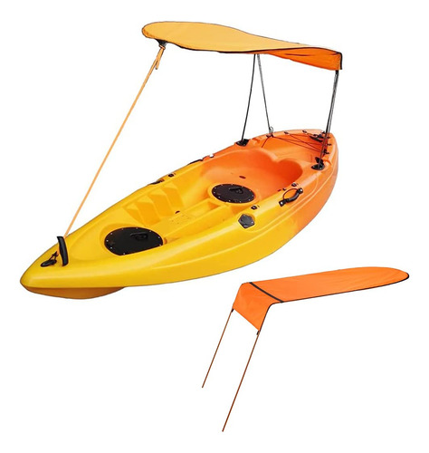 Moocy Toldo Para Kayak Y Canoa (naranja)