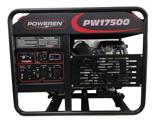 Generador Planta De Luz Poweren 17500 Watts Bifasico 15000 W