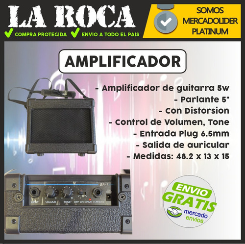 Imagen 5 de 10 de Combo Guitarra Electrica Jay Turser Jt300 + Ampli Acc Cuota