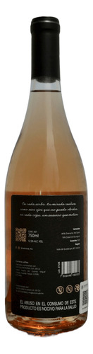 Vino Rosado Salerosa Grenache 80% Valle De Guadalupe 750 Ml