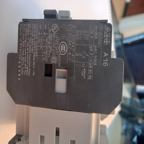Contactor Abb A16-30-01