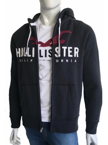 moletom hollister preto