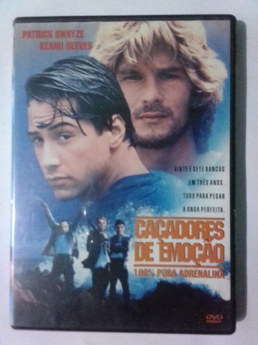 Dvd Caçadores De Emoção - Original Legendado (Usado)