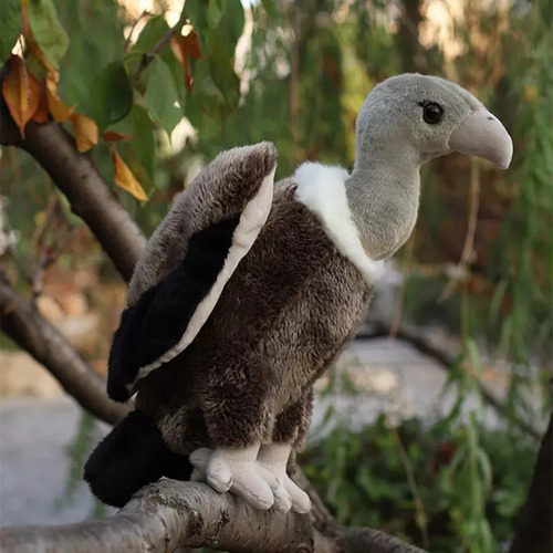 Abutre De Pelúcia De 35 Cm, Boneca Animal, Abutre-pássaro
