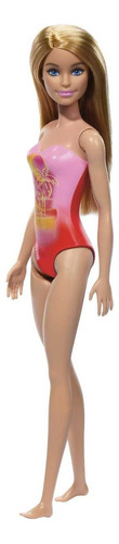Barbie De Playa Con Traje De Baño