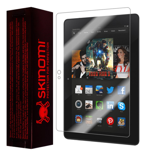 Skinomi Techskin  Kindle Fire Hdx 7  Wifi + 4 G Lte Ultra