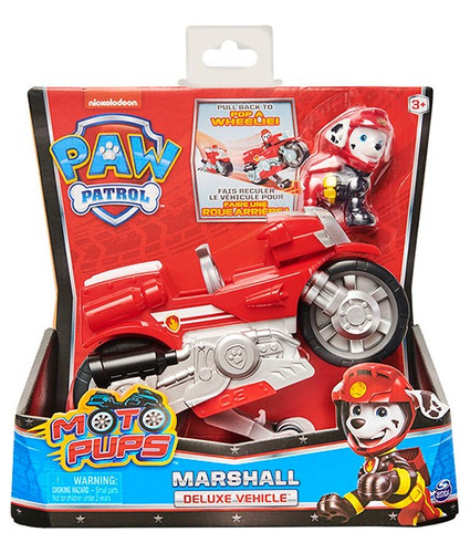 Paw Patrol The Movie Deluxe Vehicule Spin Master Marshall