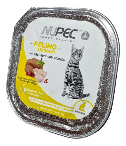 Nupec Felino Alimento Humedo Urinary Pack 96 Latas De 100gr