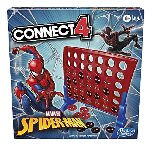 Hasbro Gaming Connect 4 Game: Marvel Spider-man Edition, Con