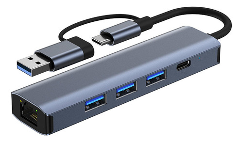 Usb C A Rj45 Adaptador Ethernet Concentrador De Expansión