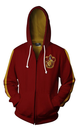 Sudadera Con Capucha Cosplay Estampada A Juego  Harry Potter