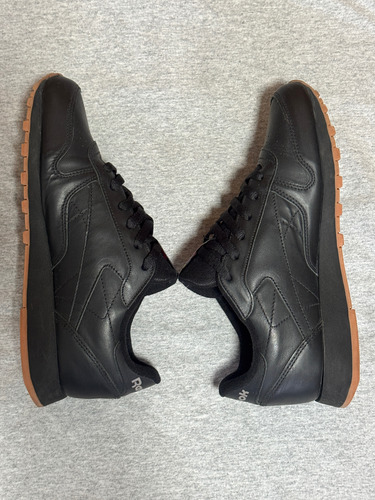 Zapatillas Reebok Classic Leather Negras (Usado)