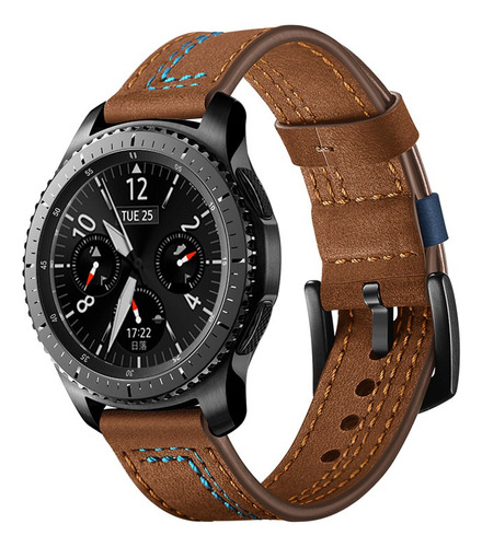 Correa De Cuero 22mm Para Samsung Galaxy Watch Gear S3