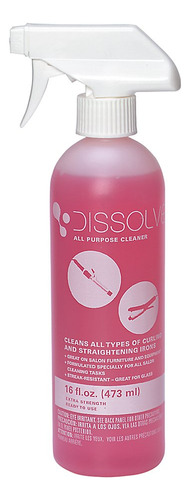 Dissolve Limpiador De Plancha De Peinado Extra Fuerte Multiu