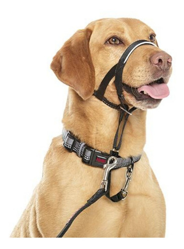 Imagem 3 de 4 de Cabresto Halti Headcollar Preto M - Tamanho 2