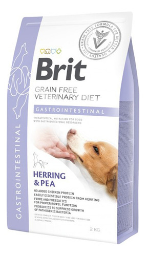 Brit Veterinary Diet Gastrointestinal 2kg Alimento P Perros