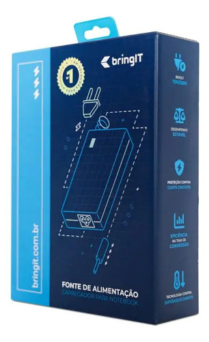 Fonte Notebook Positivo Unique S2110 19 V 3.42 A 65 W