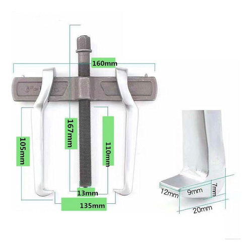 Dispositivo De Elevación Separado Del 6 Pulgadas 150 Mm