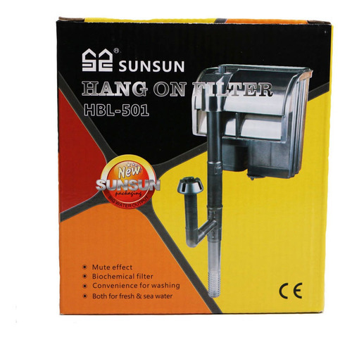 Sunsun Filtro Hang On Hbl-501 400l/h 220V