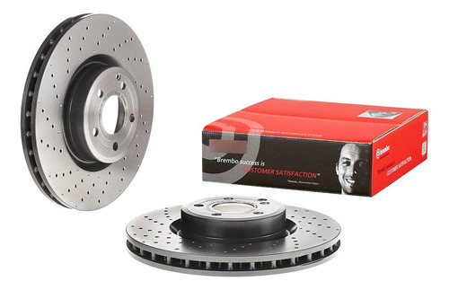 Brembo Front Left Or Right Pvt Drilled 342mm Disc Brake  Ssg