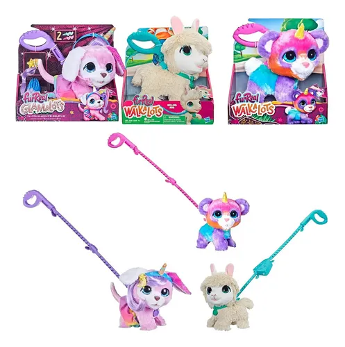 Brinquedo interativo Furreal Walkalots Great Rides Hasbro Color