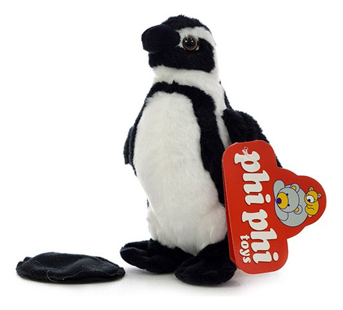 Peluche Pingüino Con Iman Para Hombro 15cm - Phi Phi Toys