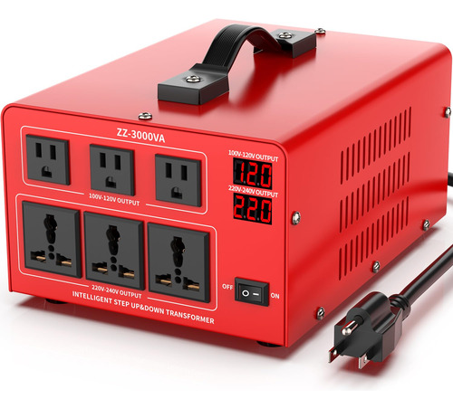 Convertidor De Voltaje De 3000 W, Transformador Automá...