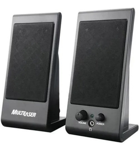 Mini Caixas De Som Multilaser Sp009 Speaker Flat 3w Rms Usb