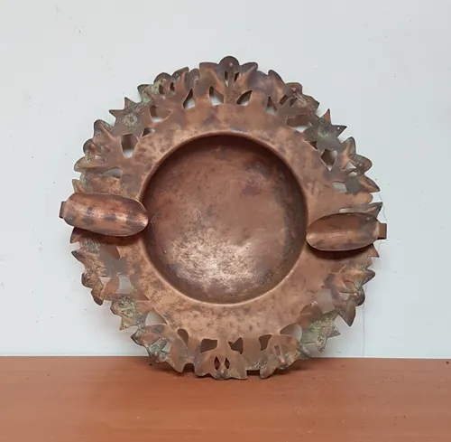 Cenisero Antiguo De Cobre (Usado)