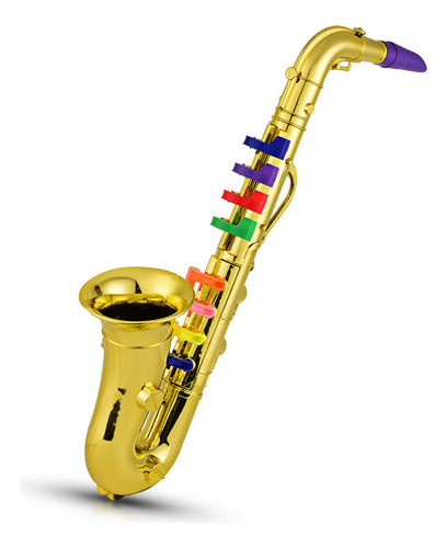 Saxofón Para Niños, Teclas De Colores, Instrumentos Musicale