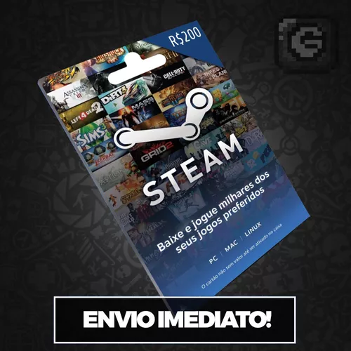 Gift Card Steam - Envio Digital