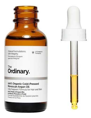 The Ordinary 100% Organic Cold-pressed Moroccan Argan Oil Momento De Aplicación Día/noche Tipo De Piel Todo Tipo De Piel