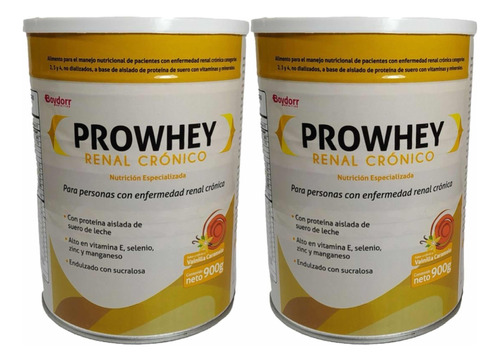 Prowhey Renal Cronico 900g Pack X2 - g a $108