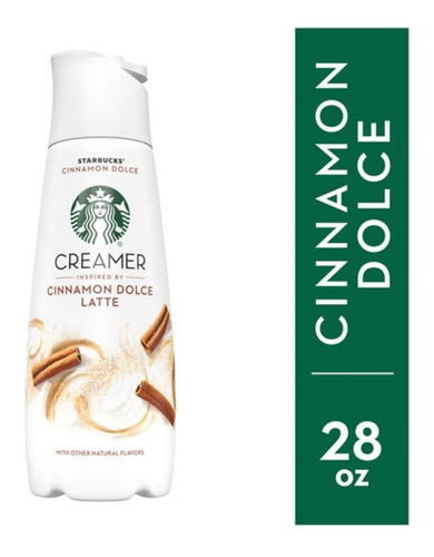 Starbucks Crema Para Café Liquida Cinnamon Dolce Latte 828ml
